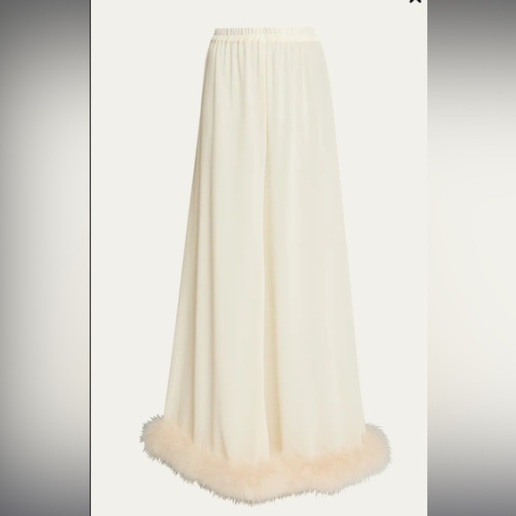 Sleeper Fluffy You Sheer Wide Leg Pants NWT - Picture 1 of 11